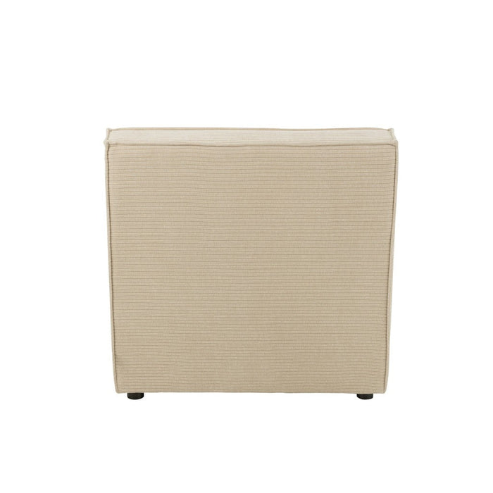 Sofa Grid populierenhout/schuim beige-1-Zitsbanken-J-Line