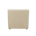 Sofa Grid populierenhout/schuim beige-1-Zitsbanken-J-Line