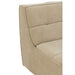Sofa Grid populierenhout/schuim donker beige-1-Zitsbanken-J-Line