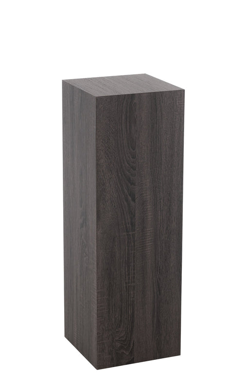 Sokkel Rechthoekig grijs mdf/fineer medium-Bijzettafels-J-Line