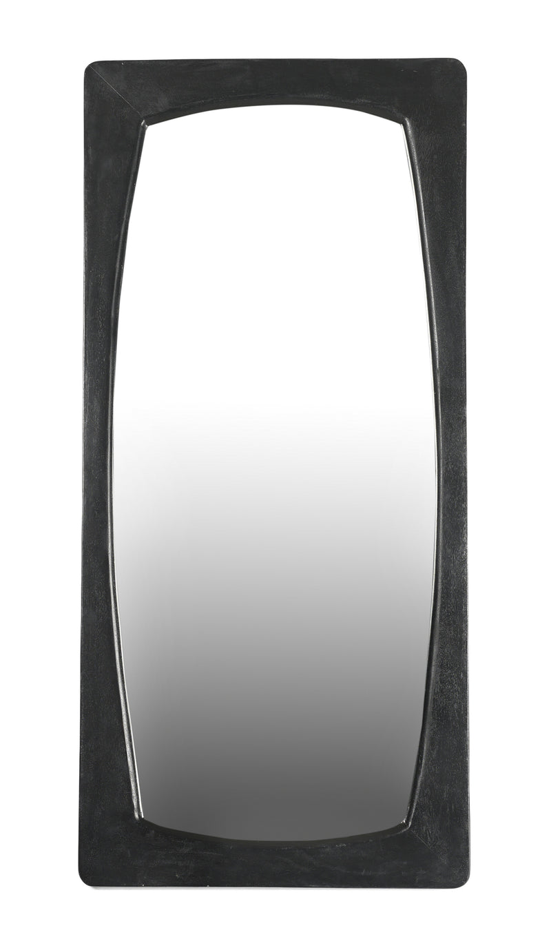 Spiegel Alain Black Zwart 53 cm 53x3x113 cm-Spiegels-Livingfurn