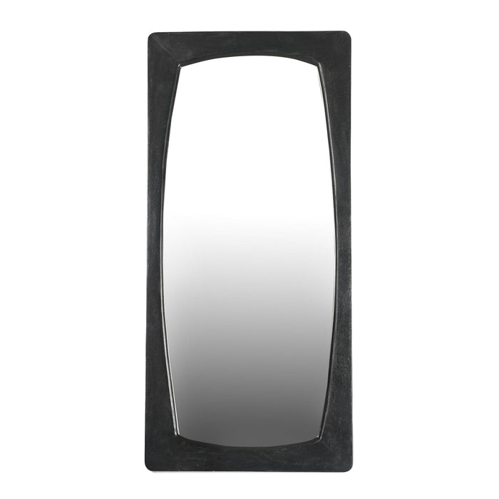 Spiegel Alain Black Zwart 53 cm-Spiegels-Livingfurn