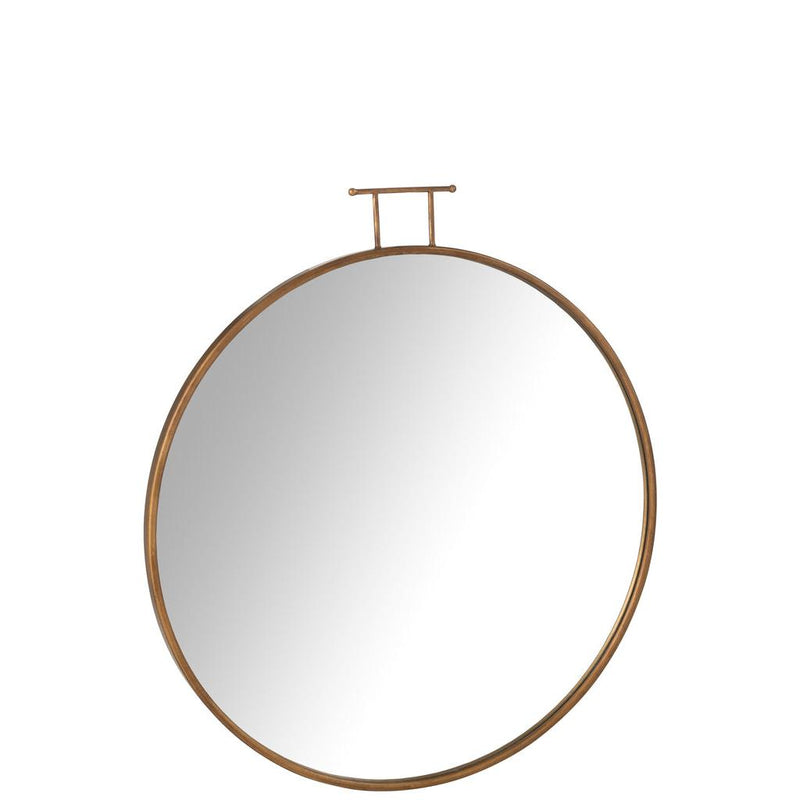 Spiegel Anto MDF/Spiegel Goud L 3x77x85 cm-Spiegels-J-Line