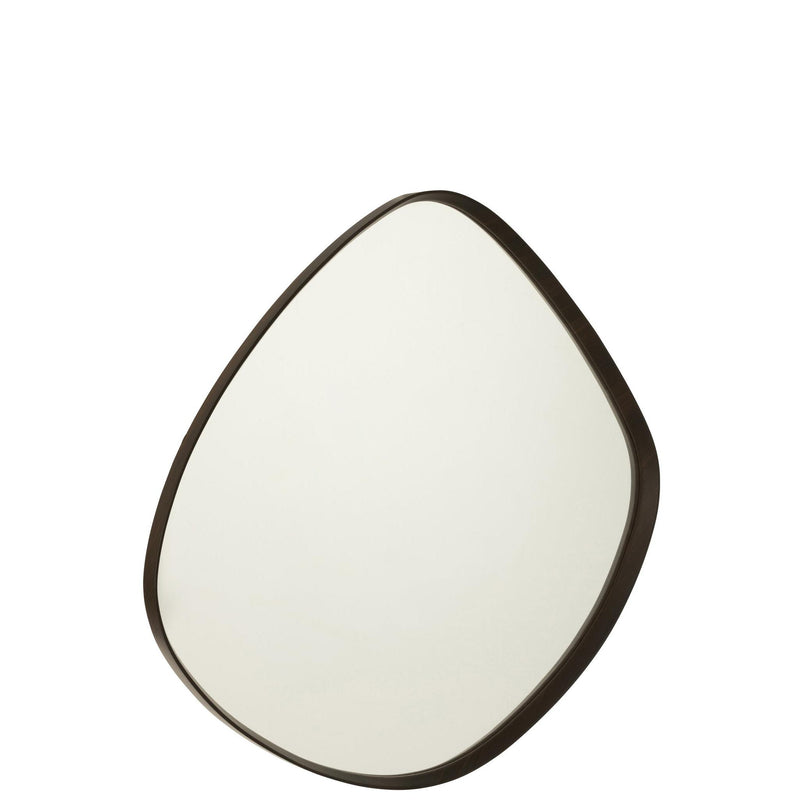 Spiegel Bruin Mirror L 79 cm 79x88x4.8 cm-Spiegels-J-Line