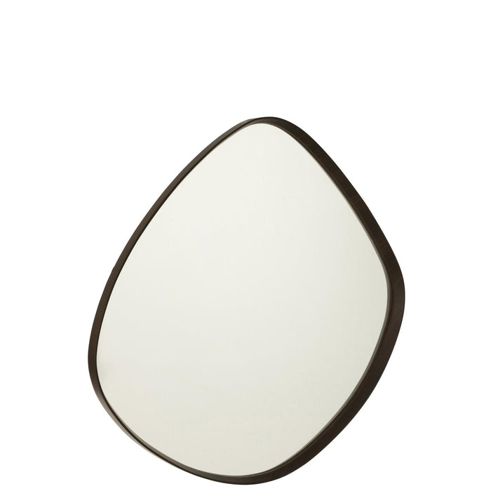 Spiegel Bruin Mirror L 79 cm-Spiegels-J-Line