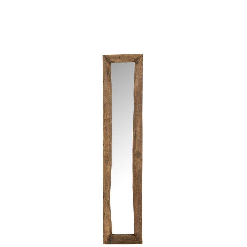 Spiegel Bruin Rechthoekig 24x120 cm-Spiegels-J-Line