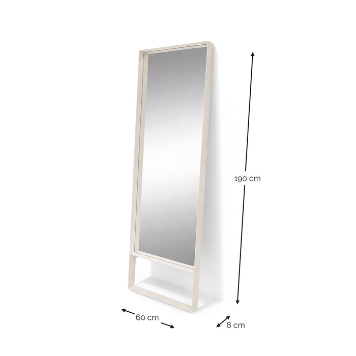 Spiegel DONNA 4 Silky Taupe Spinder Design 60x8x190 cm-Spiegels-Spinder