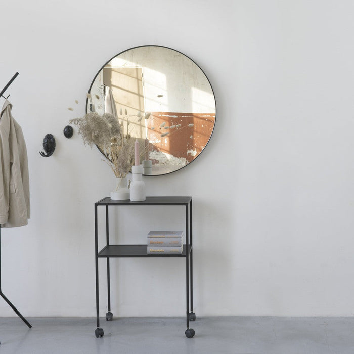 Spiegel DONNA 5 Rond Zwart 90cm Spinder Design-Spiegels-Spinder