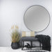Spiegel DONNA 6 Rond Zwart 120cm Spinder Design-Spiegels-Spinder