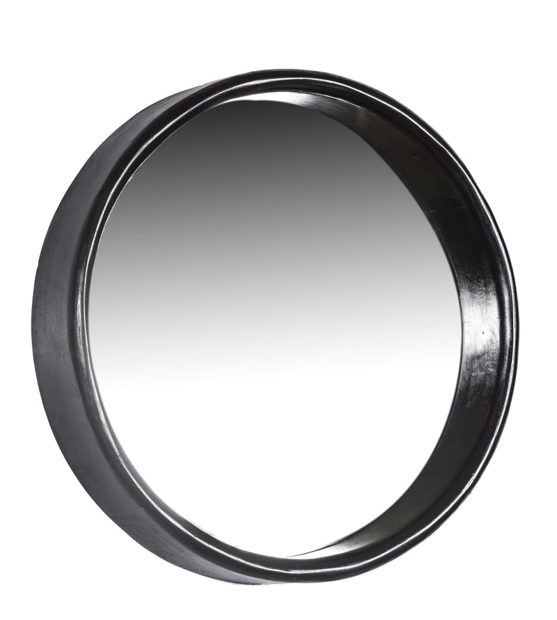 Spiegel Demy Black Zwart 55 cm 55x10x55 cm-Spiegels-Livingfurn