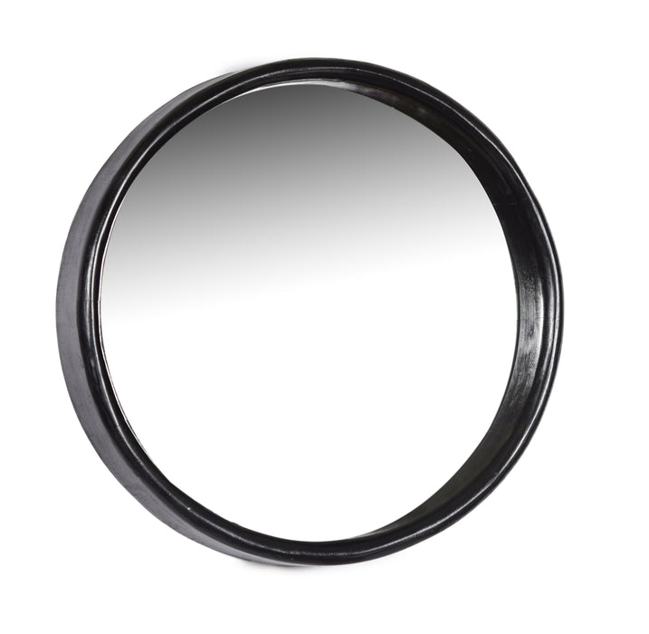 Spiegel Demy Black Zwart 80 cm 80x10x80 cm-Spiegels-Livingfurn