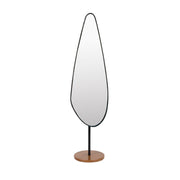 Spiegel Dropz Metaal Zwart 35x40 cm-Spiegels-Creating Home