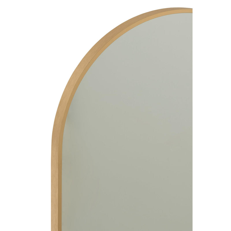 Spiegel Goud Aluminium Ovaal 100x50 cm-Spiegels-J-Line