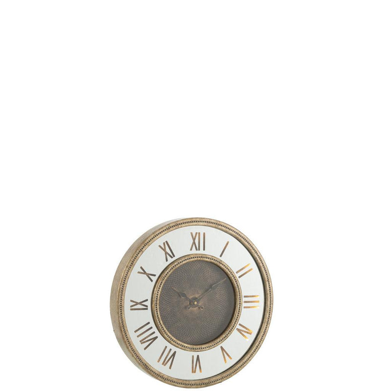 Spiegel Goud Glas S 47 cm 47x47x6 cm-Klokken-J-Line