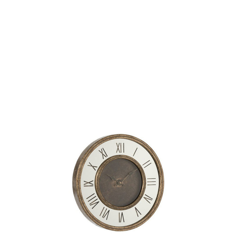 Spiegel Goud Glas S 47 cm 47x47x6 cm-Klokken-J-Line