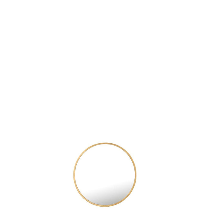 Spiegel Goud Mdf Rond 50 cm 50x50x2 cm-Spiegels-J-Line