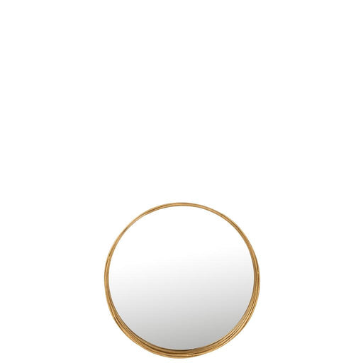 Spiegel Goud Mdf Rond 61 cm-Spiegels-J-Line