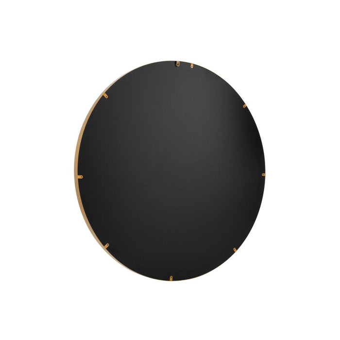 Spiegel Goud Metaal Rond 110 cm 110x110x4 cm-Spiegels-J-Line
