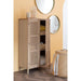 Spiegel Goud Metaal Rond 110 cm 110x110x4 cm-Spiegels-J-Line