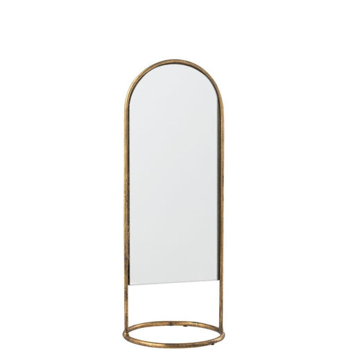 Spiegel Goud Mirror 16 cm-Spiegels-J-Line