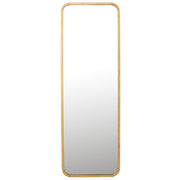 Spiegel Goud Mirror Rechthoekig 2.5x40.5x119.5 cm-Spiegels-J-Line