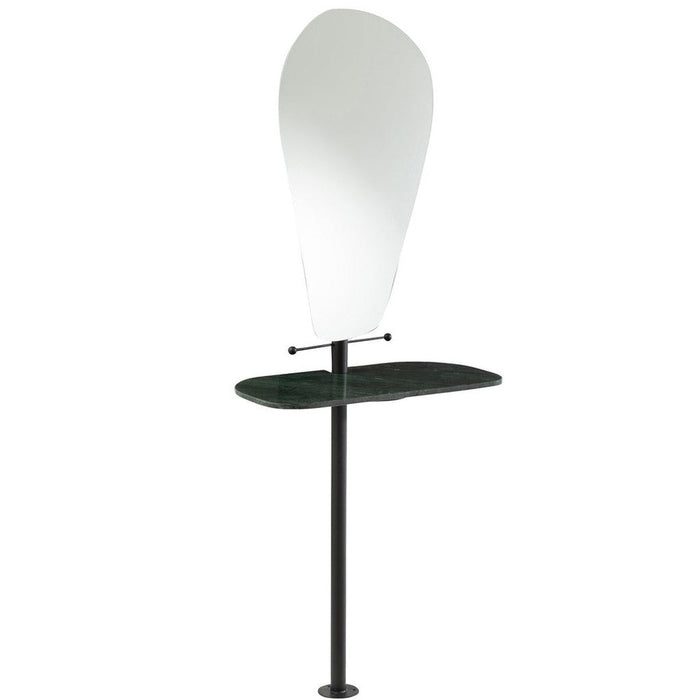 Spiegel Groen Marmer 38x66 cm-Spiegels-J-Line