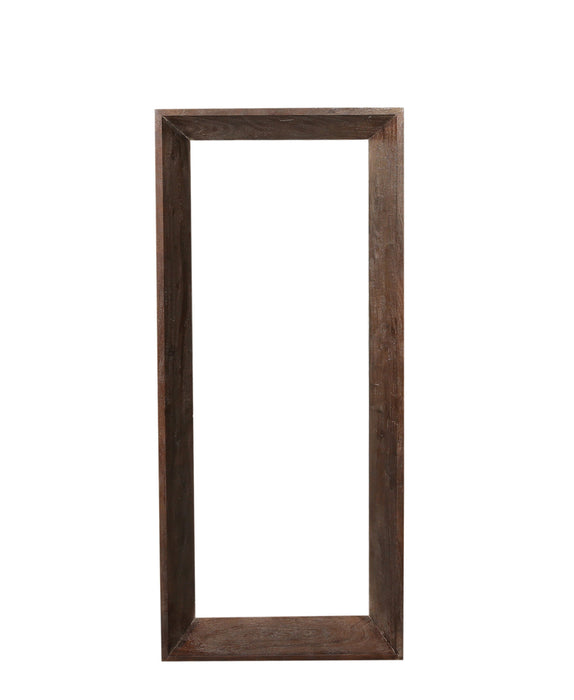 Spiegel Kyro Braun Akazienholz Holz Rechteckiger Spiegel Klein