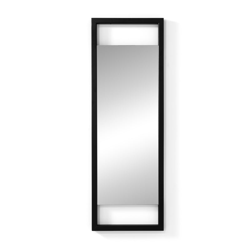 Spiegel LUMA M Rechthoek Zwart Spinder Design 40x2.5x100 cm-Spiegels-Spinder