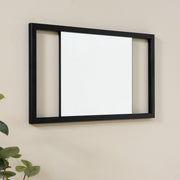 Spiegel LUMA S Rechthoek Zwart Spinder Design 40x2x60 cm-Spiegels-Spinder