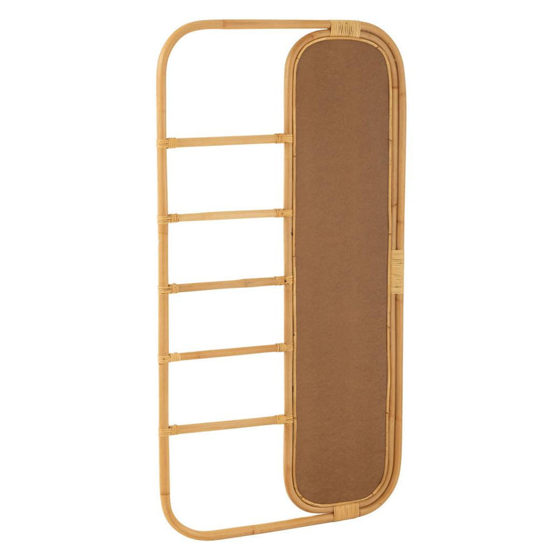 Spiegel Ladder Rotan Naturel 3x80x152 cm-Spiegels-J-Line
