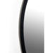 Spiegel Matz Oval L Metaal Zwart 60x160 cm-Spiegels-Creating Home