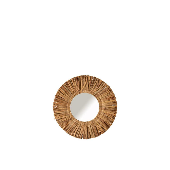 Spiegel Naturel Glas Rond 64 cm 64x64x4 cm-Spiegels-J-Line