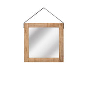 Spiegel Naturel Mangohout 60x60 cm-Spiegels-LABEL51
