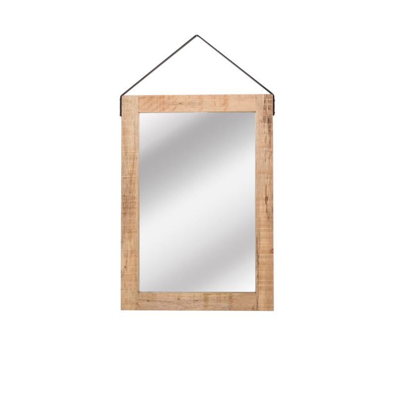 Spiegel Naturel Mangohout 60x85 cm-Spiegels-LABEL51