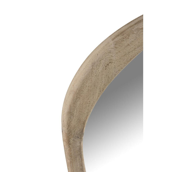 Spiegel Naturel Mangohout hout L 3.5x51x83 cm-Spiegels-J-Line
