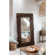 Spiegel Naturel Mdf 8x100 cm-Spiegels-J-Line