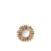 Spiegel Naturel Mdf Rond 42 cm 42x42x5 cm-Spiegels-J-Line