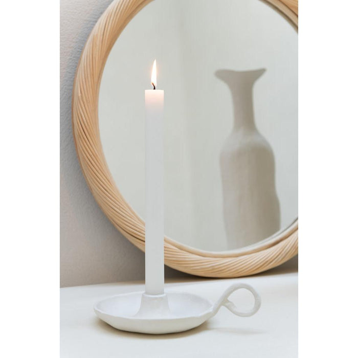 Spiegel Naturel Mirror Rond Naturel 3.5x66.5x66.5 cm-Spiegels-J-Line