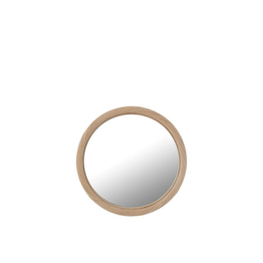 Spiegel Naturel Mirror Rond - Naturel - 46367-Spiegels-J-Line