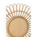 Spiegel Naturel Rotan Rond 60 cm 60x60x3 cm-Spiegels-J-Line