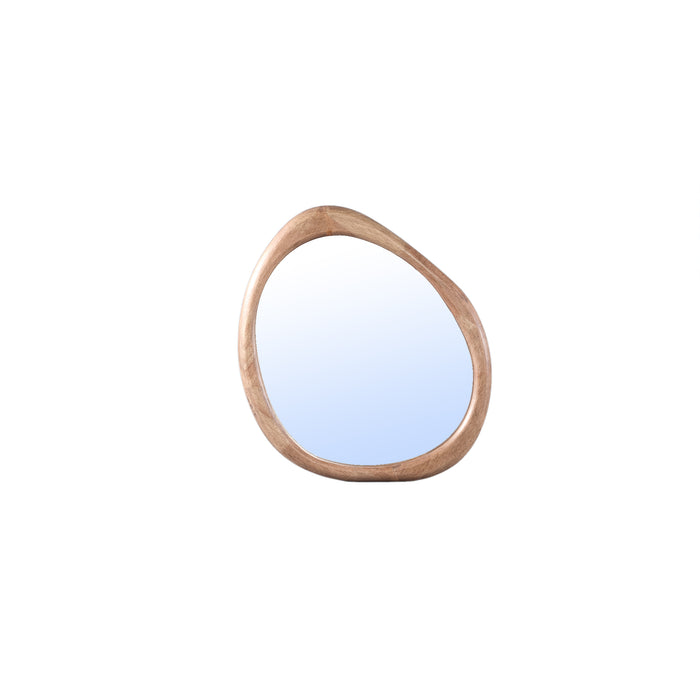 Spiegel Neelix Rubberhout Beige 60 cm