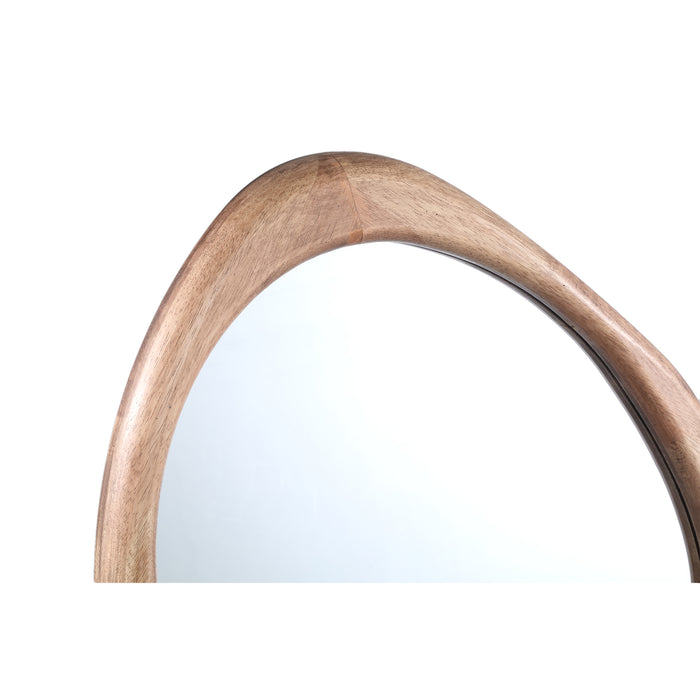 Spiegel Neelix Rubberhout Beige 60 cm