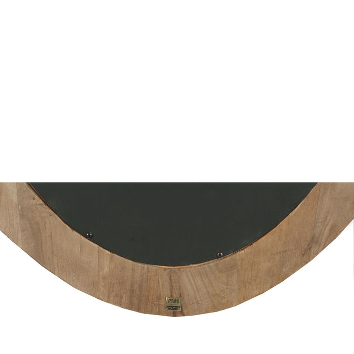 Spiegel Noam Bruin Mangoholz Oval Spiegel