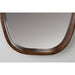 Spiegel Nyko M Rubber hout Beige 80x40 cm-Spiegels-Creating Home
