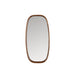 Spiegel Nyko M Rubber hout Beige 80x40 cm-Spiegels-Creating Home