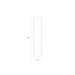 Spiegel Nyko Rectangle M Rubberhout Beige 120x26 cm-Spiegels-Creating Home