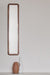 Spiegel Nyko Rectangle M Rubberhout Beige 120x26 cm-Spiegels-Creating Home