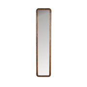 Spiegel Nyko Rectangle M Rubberhout Beige 120x26 cm-Spiegels-Creating Home