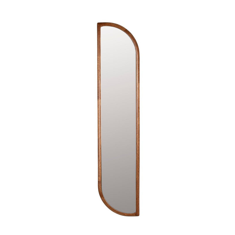 Spiegel Nyko Rubberhout Beige 120x26 cm-Spiegels-Creating Home
