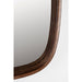 Spiegel Nyko Square Rubber hout Beige 50x50 cm-Spiegels-Creating Home